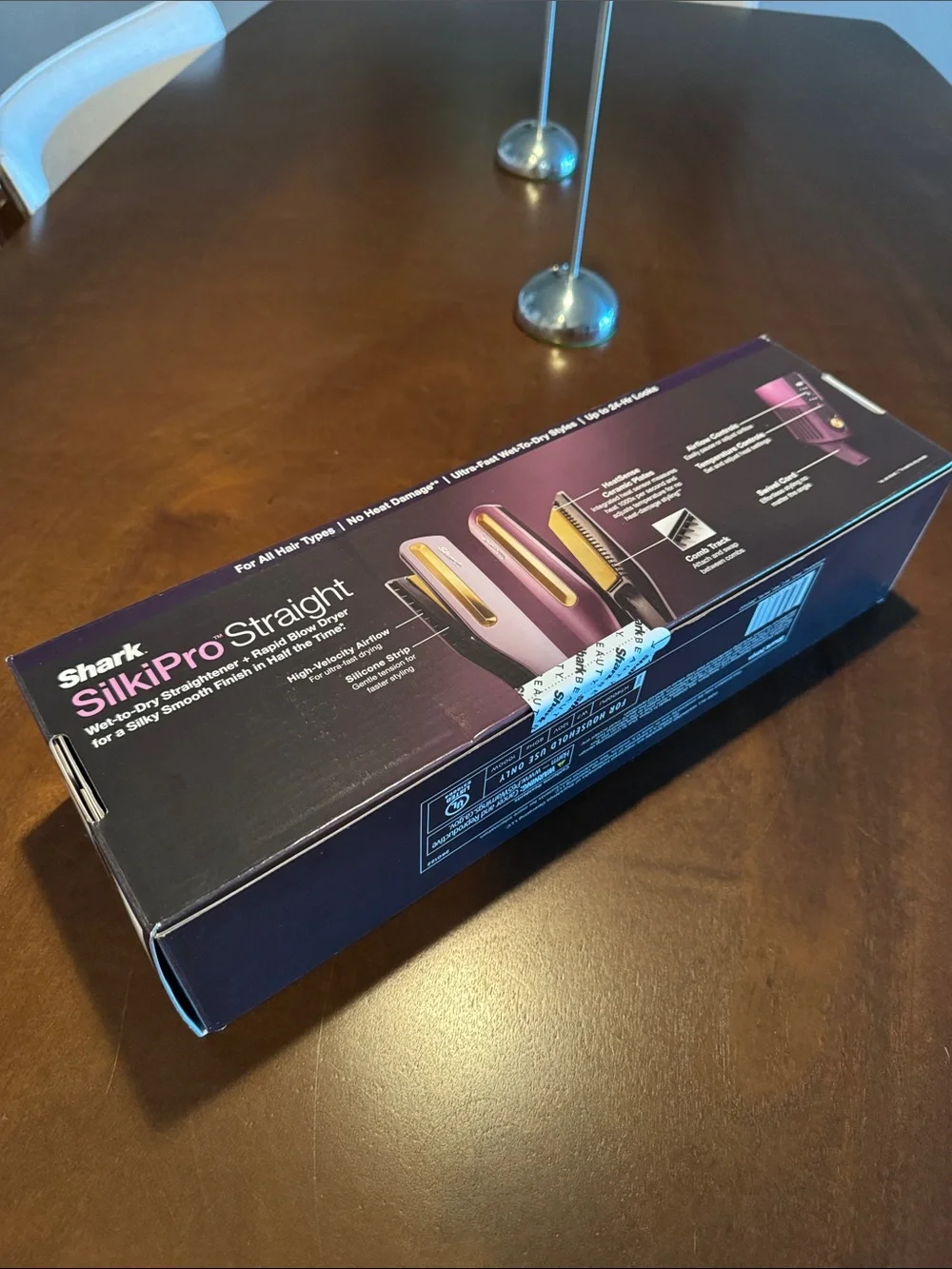 Shark SilkiPro Straight - Wet to Dry Straightener and Rapid Blow Dryer